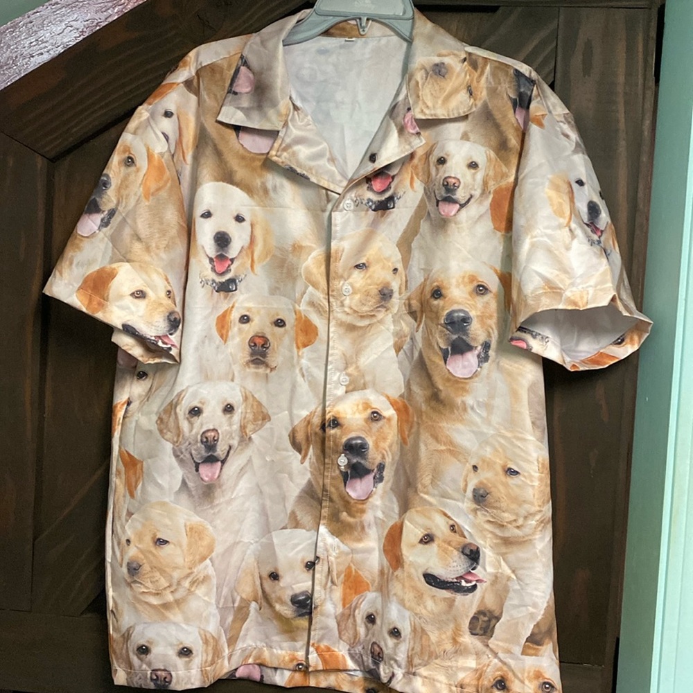 The cutest yellow lab shirt